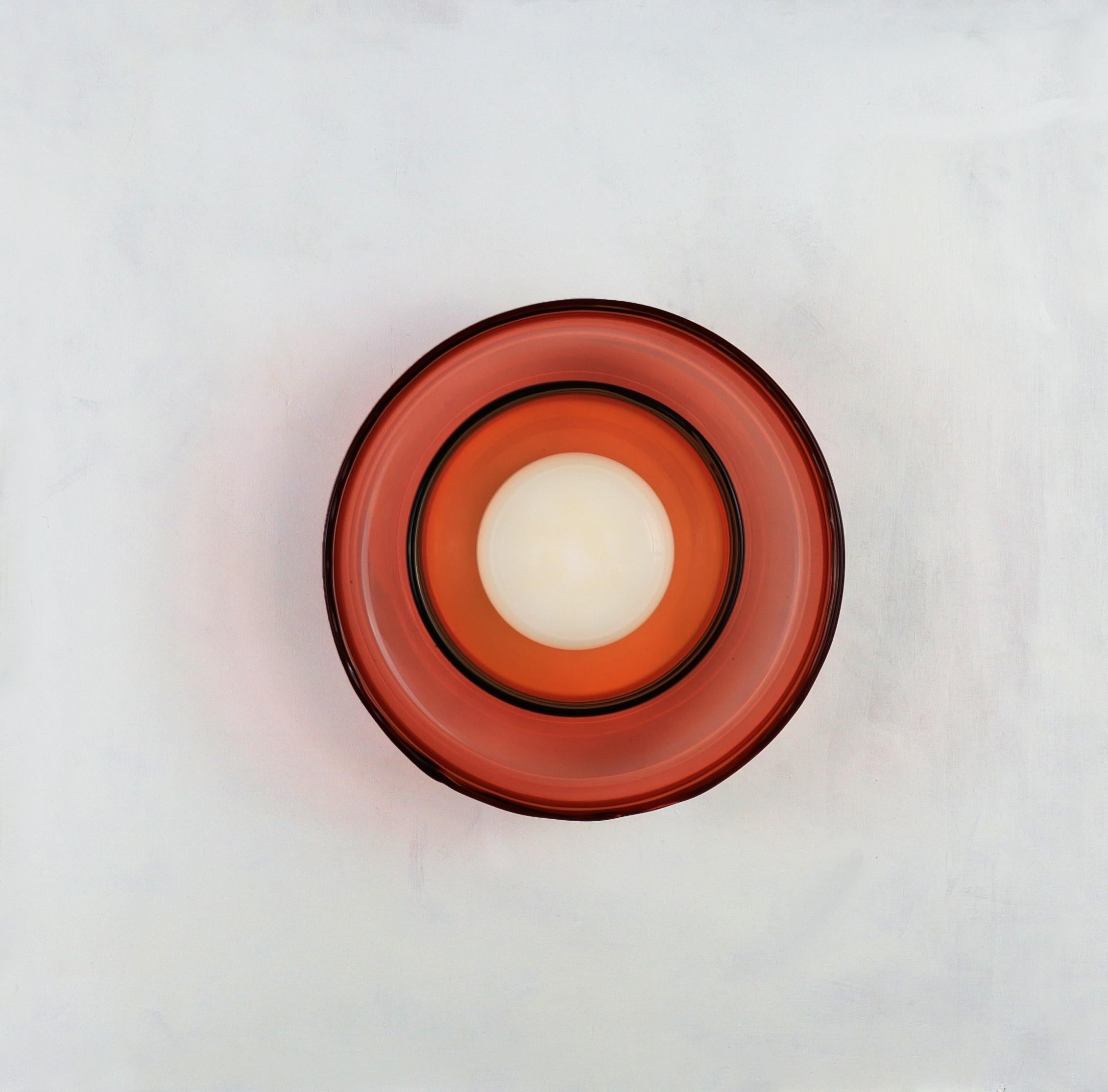 Tedesco Wall light -  Double glass pink in vendita