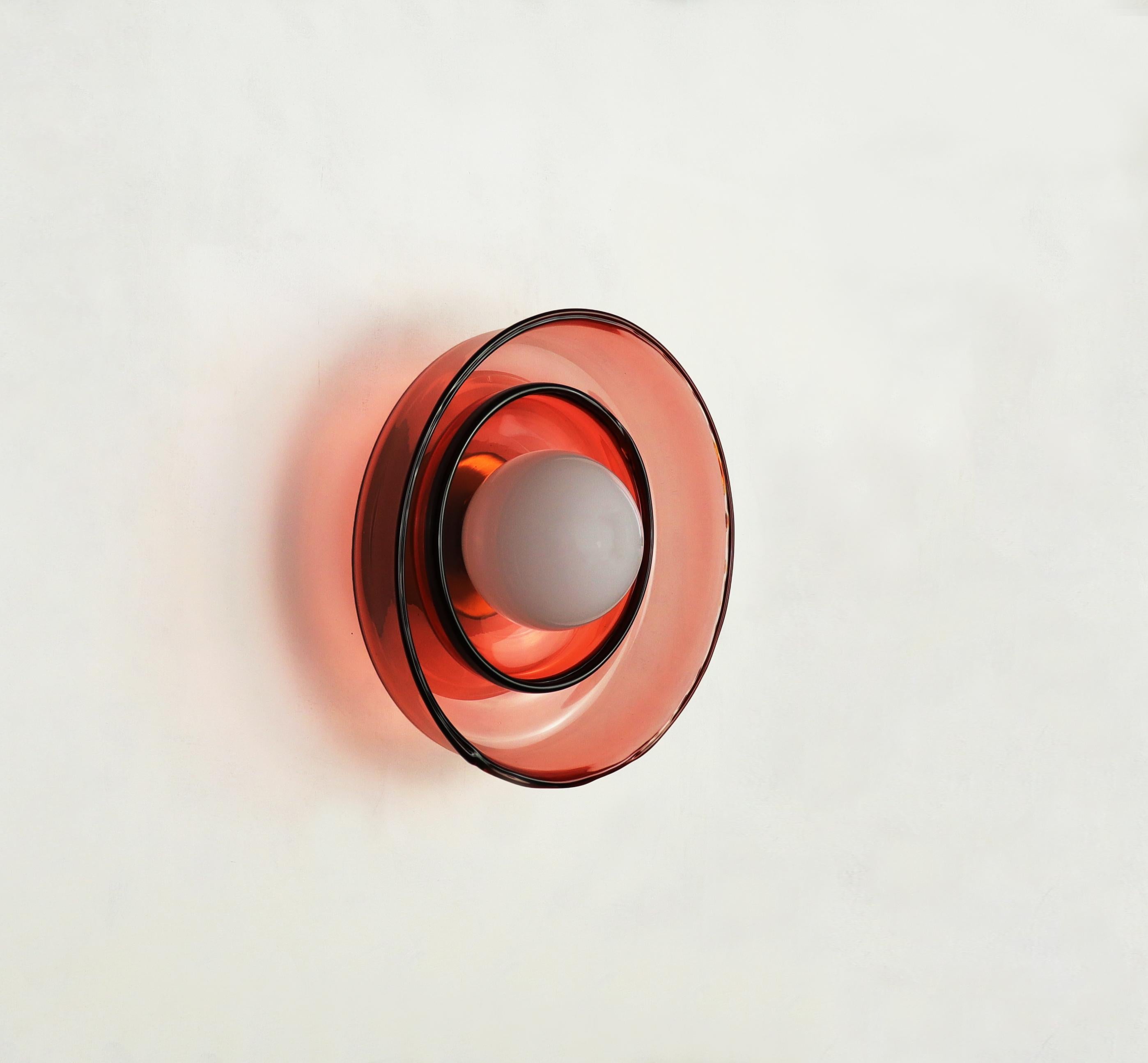 Wall light -  Double glass pink In condizioni Nuovo in vendita a Berlin, DE