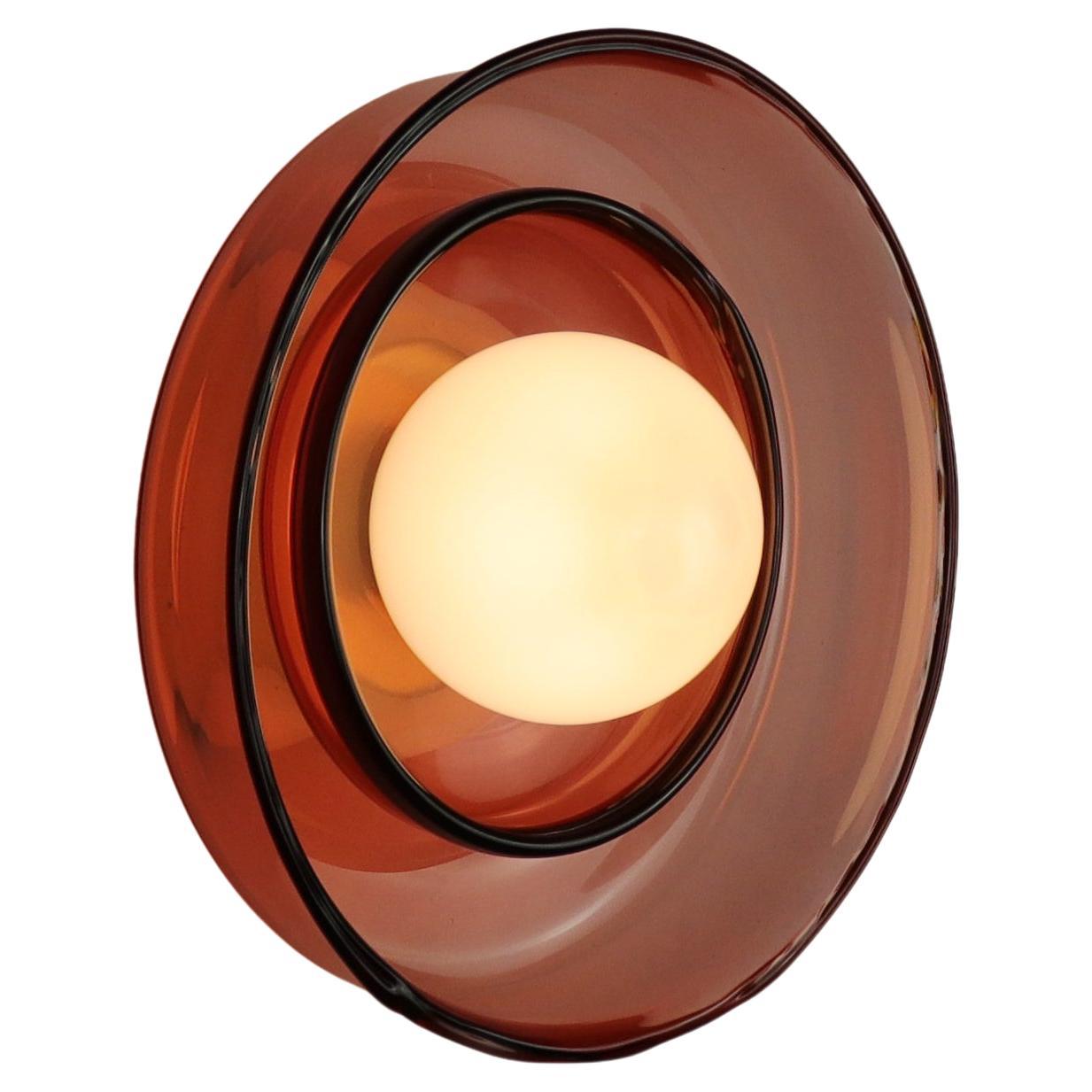Wall light -  Double glass pink in vendita