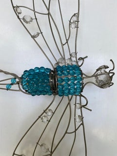 Applique murale, libellule, Lustrerie Mathieu, 2004