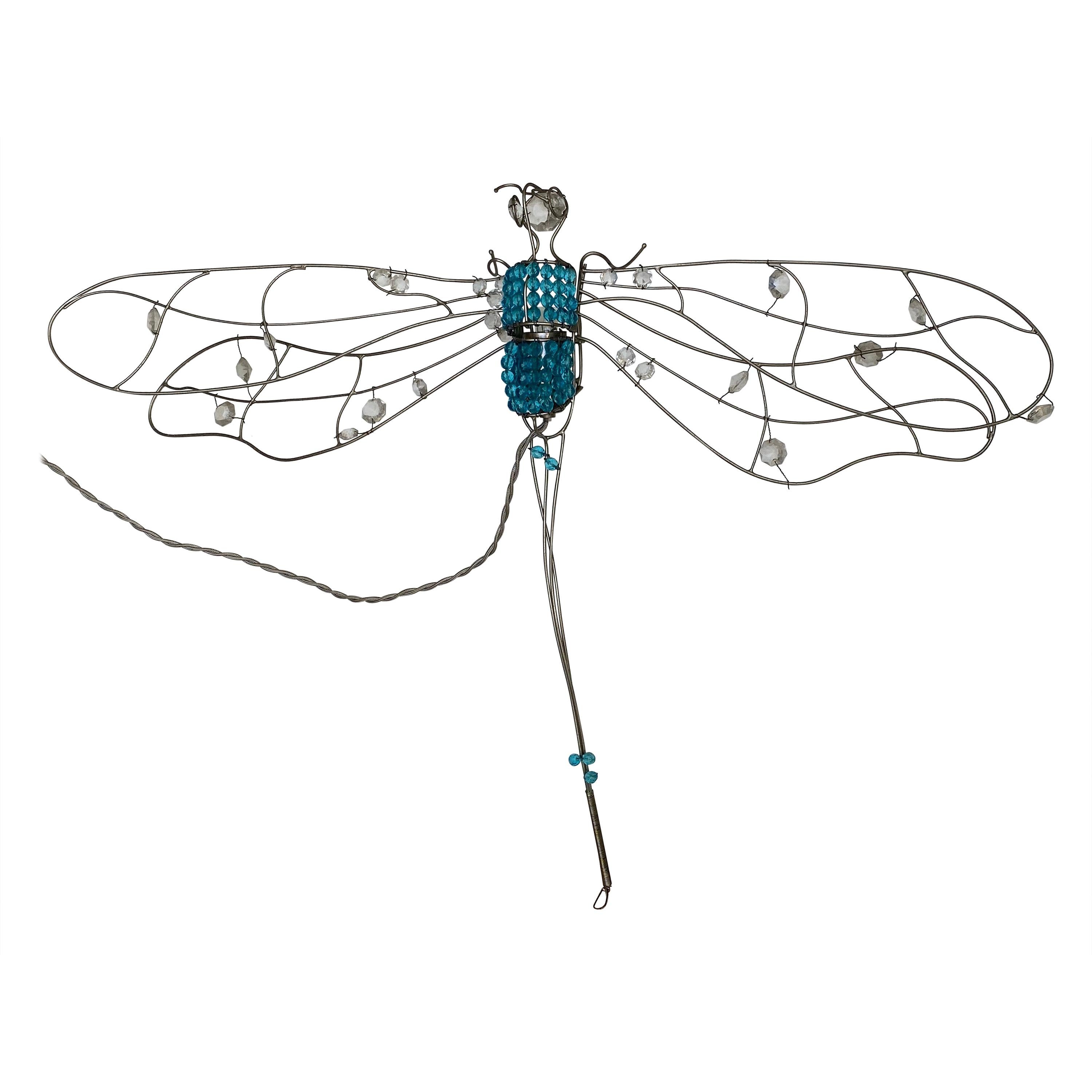 Wall Light, Dragonfly, Lustrerie Mathieu, 2004 For Sale