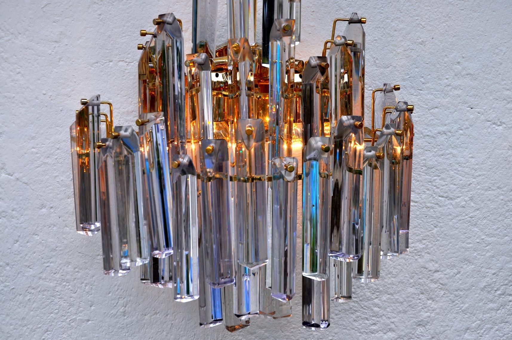 Late 20th Century Wall Light from Venini, Italy, 1970s