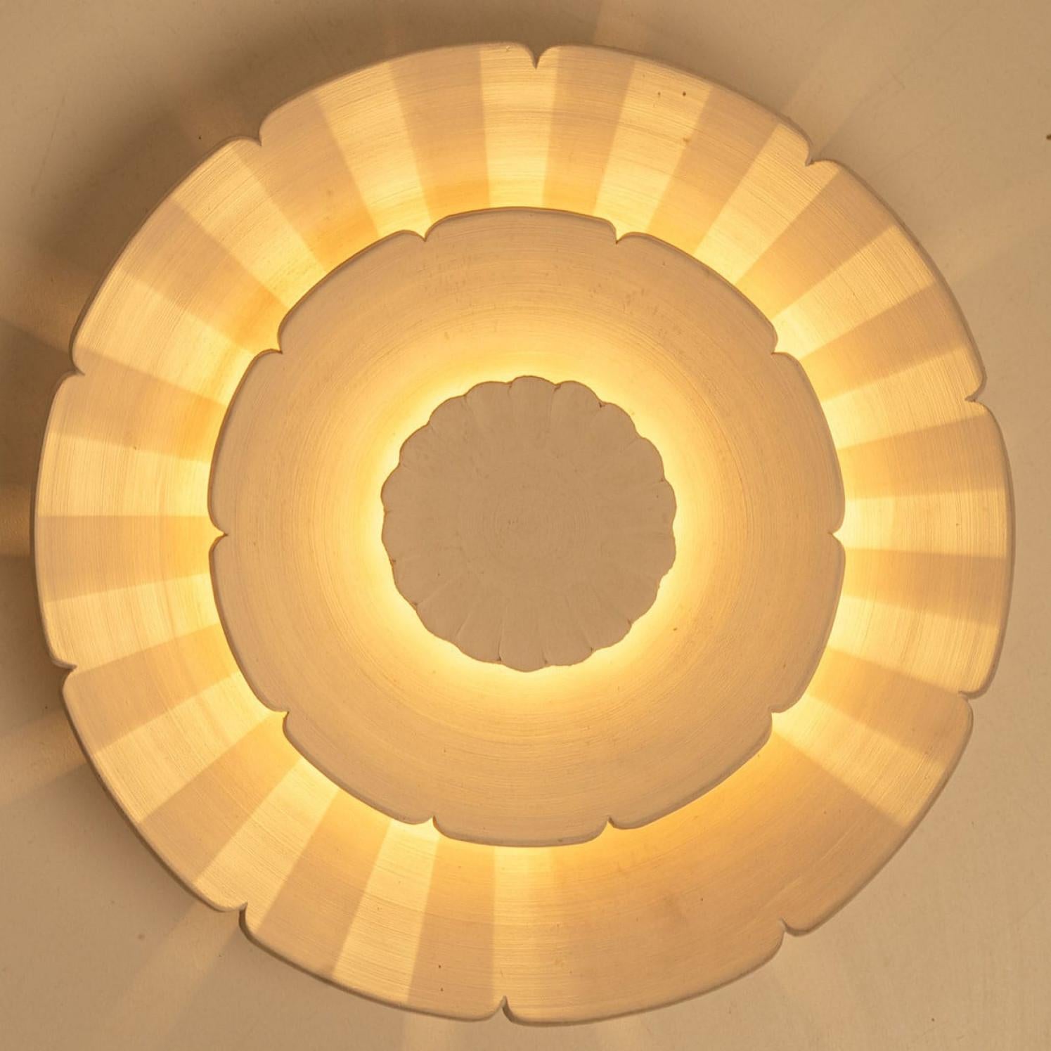 Space Age Wall Light in the style of Axella, Denmark 1970s For Sale