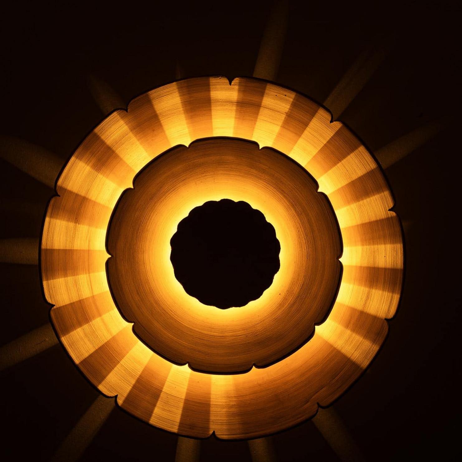 Wall Light in the style of Axella, Denmark 1970s In Good Condition For Sale In Rijssen, NL