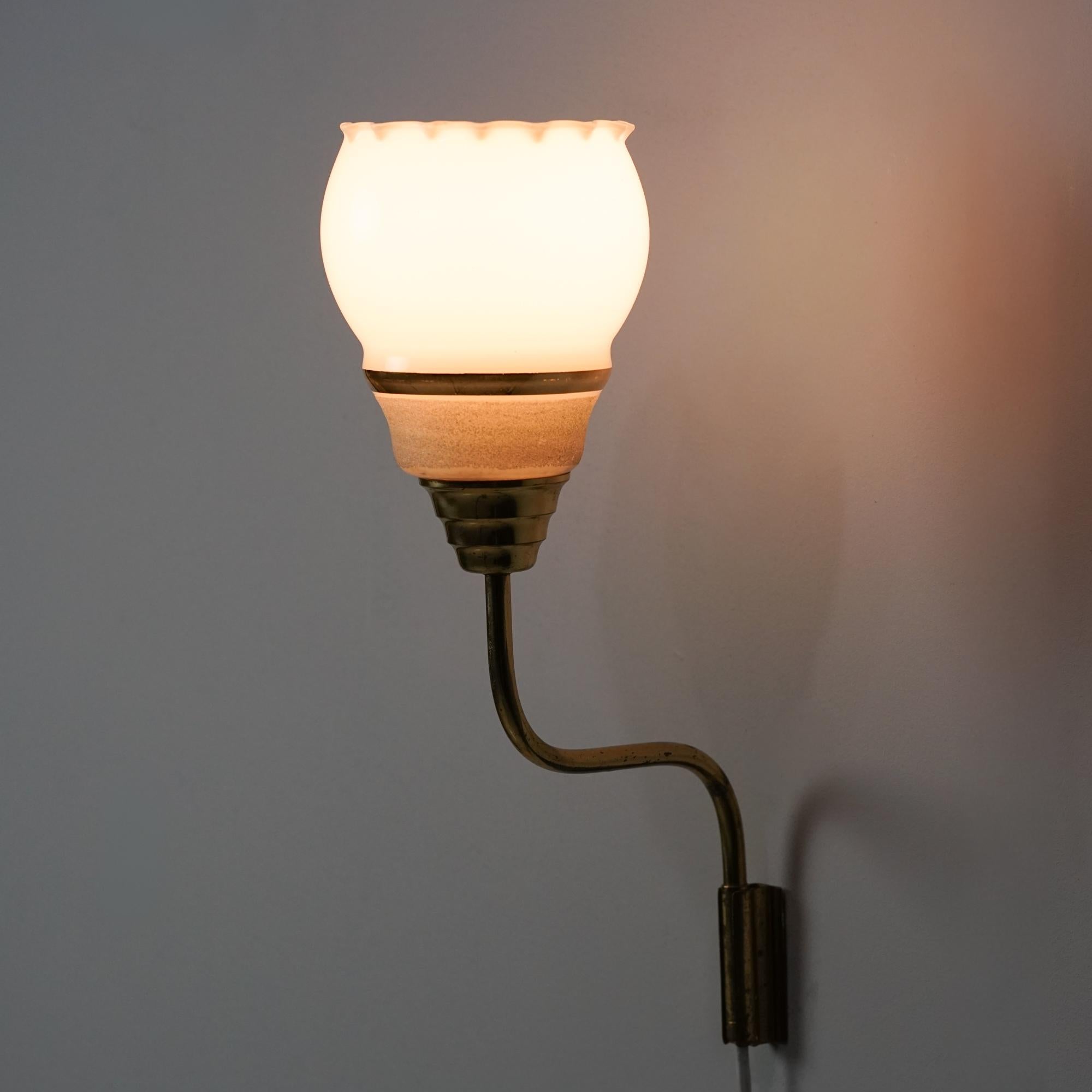 Finlandese Wall Light, Itsu, Finland, 1960s in vendita
