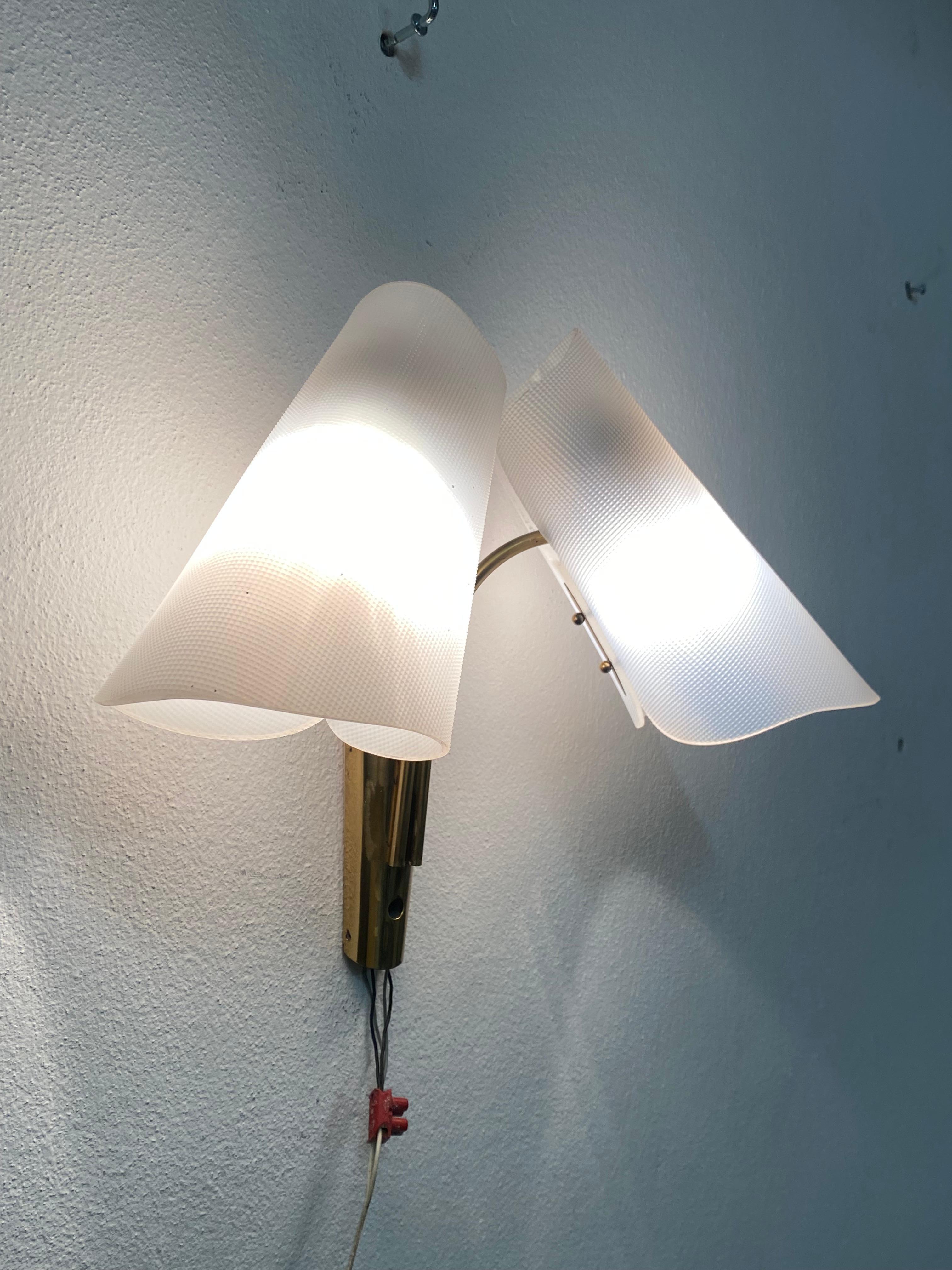Wall Light Lucite Sconce by J.T. Kalmar For Sale 5