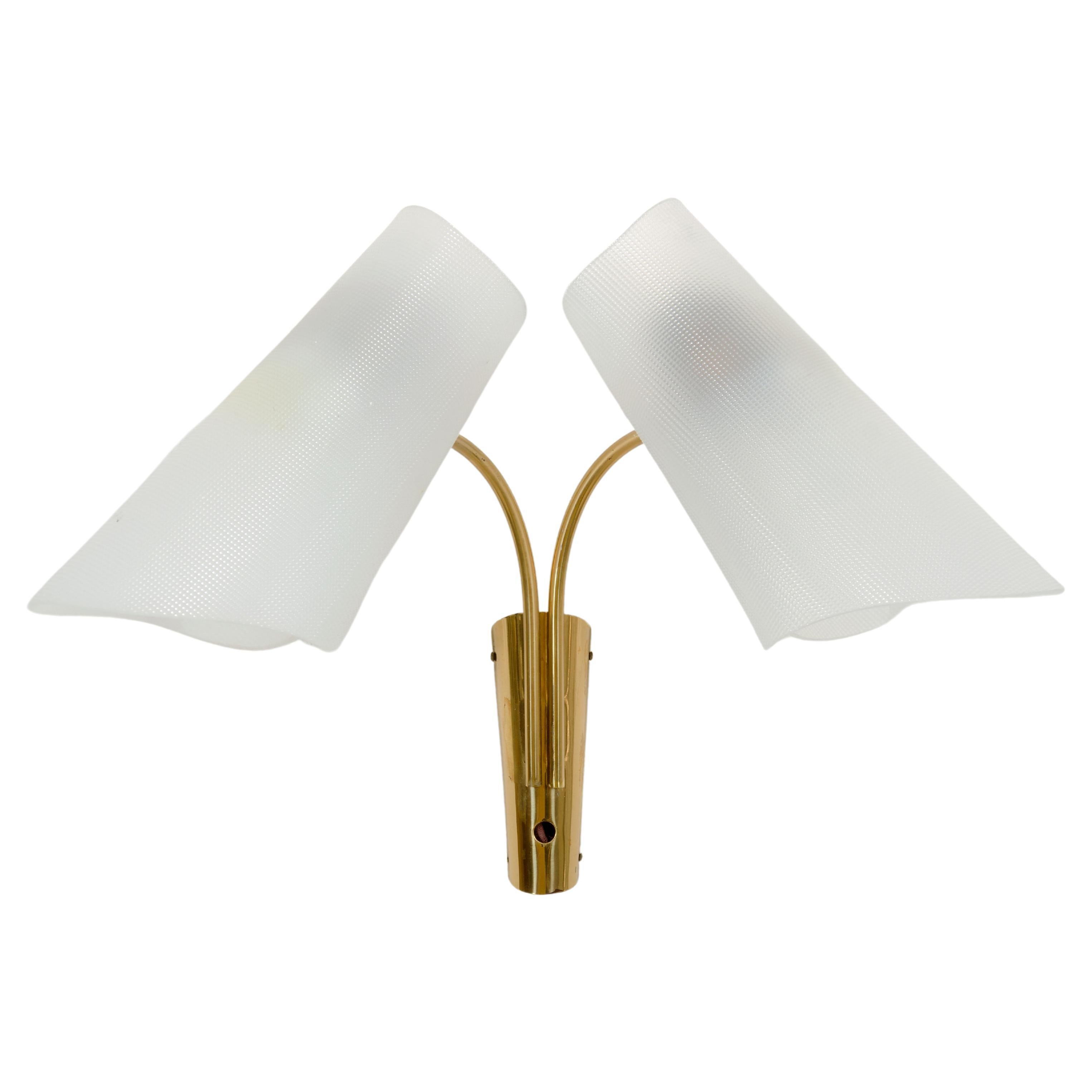 Wall Light Lucite Sconce by J.T. Kalmar For Sale
