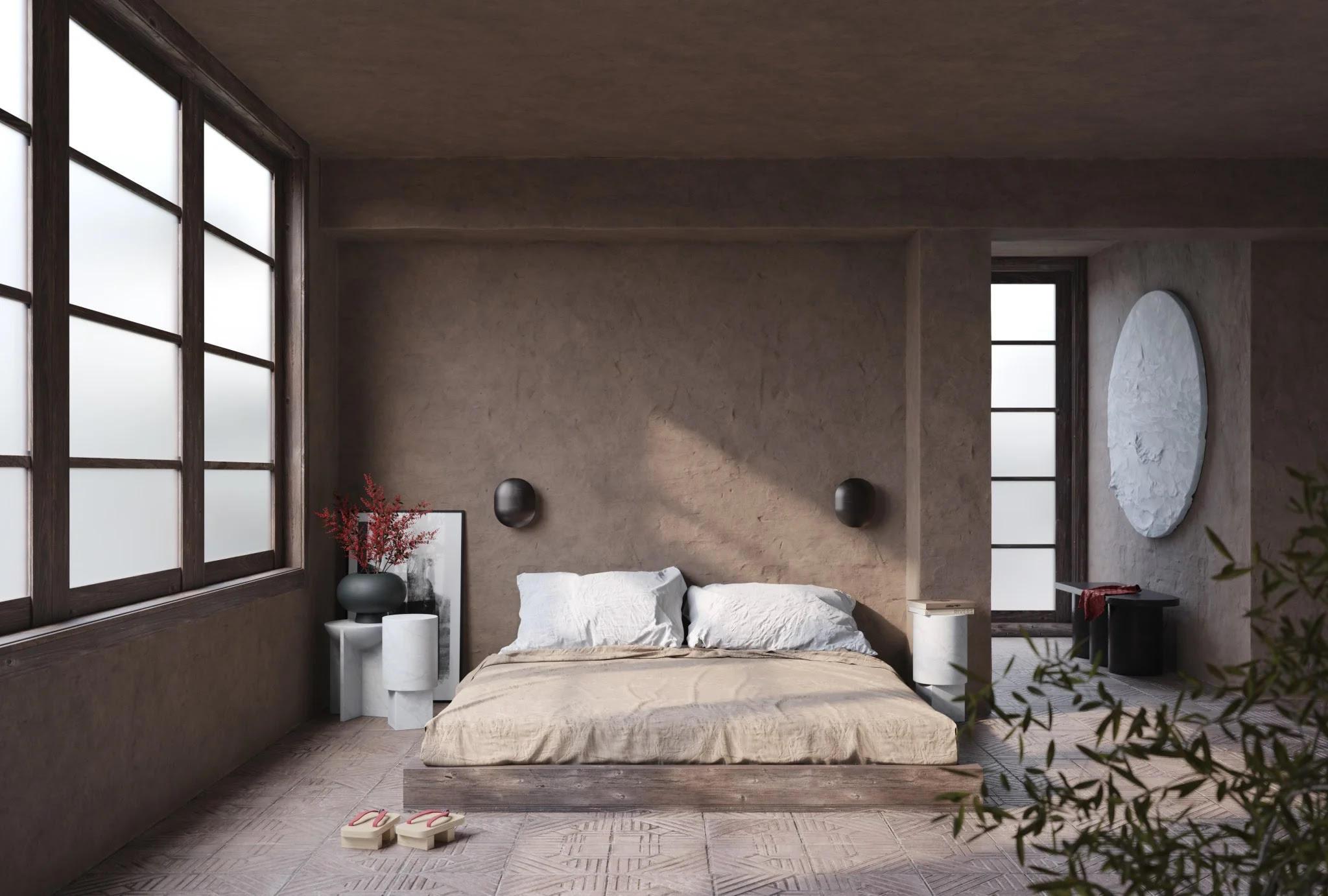 Aplique de pared, de metal color bronce, pieza contemporánea. Siglo XXI y contemporáneo en venta