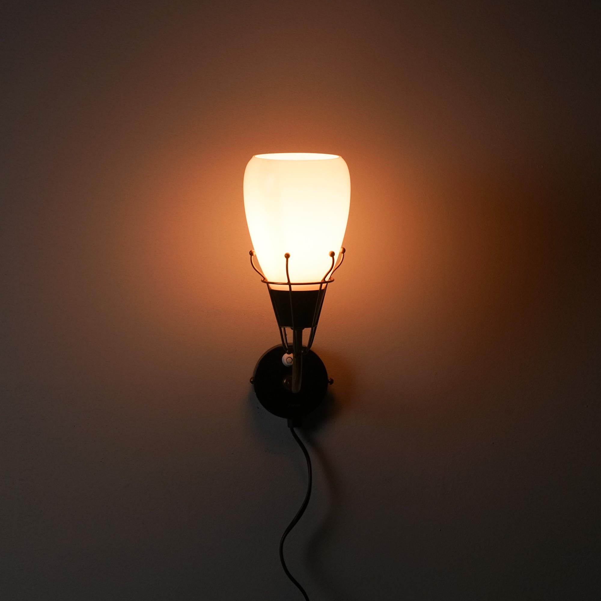 Mid-20th Century Wall Light, Maria Lindeman, Idman Oy, 1950s For Sale