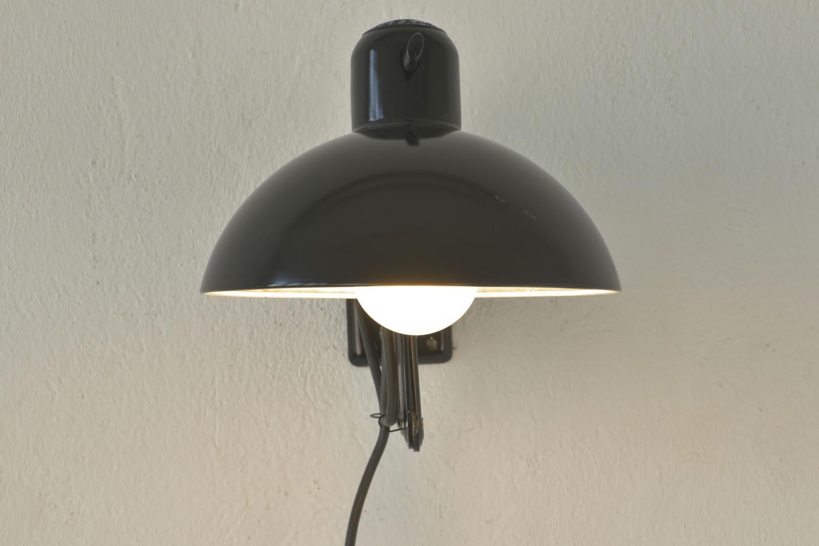 Wall Light Model 6718 by Christian Dell for Kaiser & Co, Germany - 1935 In Good Condition For Sale In Berlin, DE