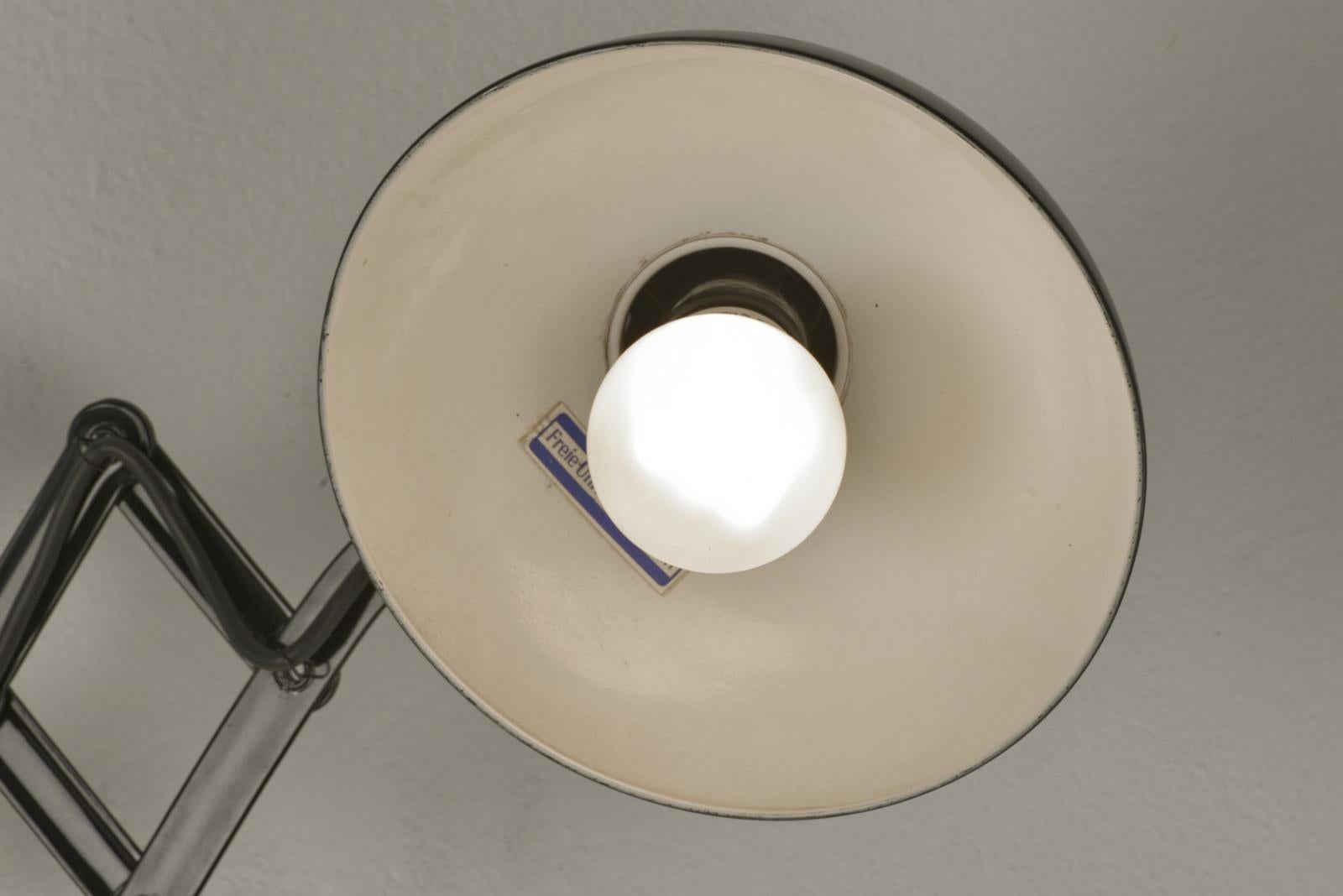 Wall Light Model 6718 by Christian Dell for Kaiser & Co, Germany - 1935 For Sale 1