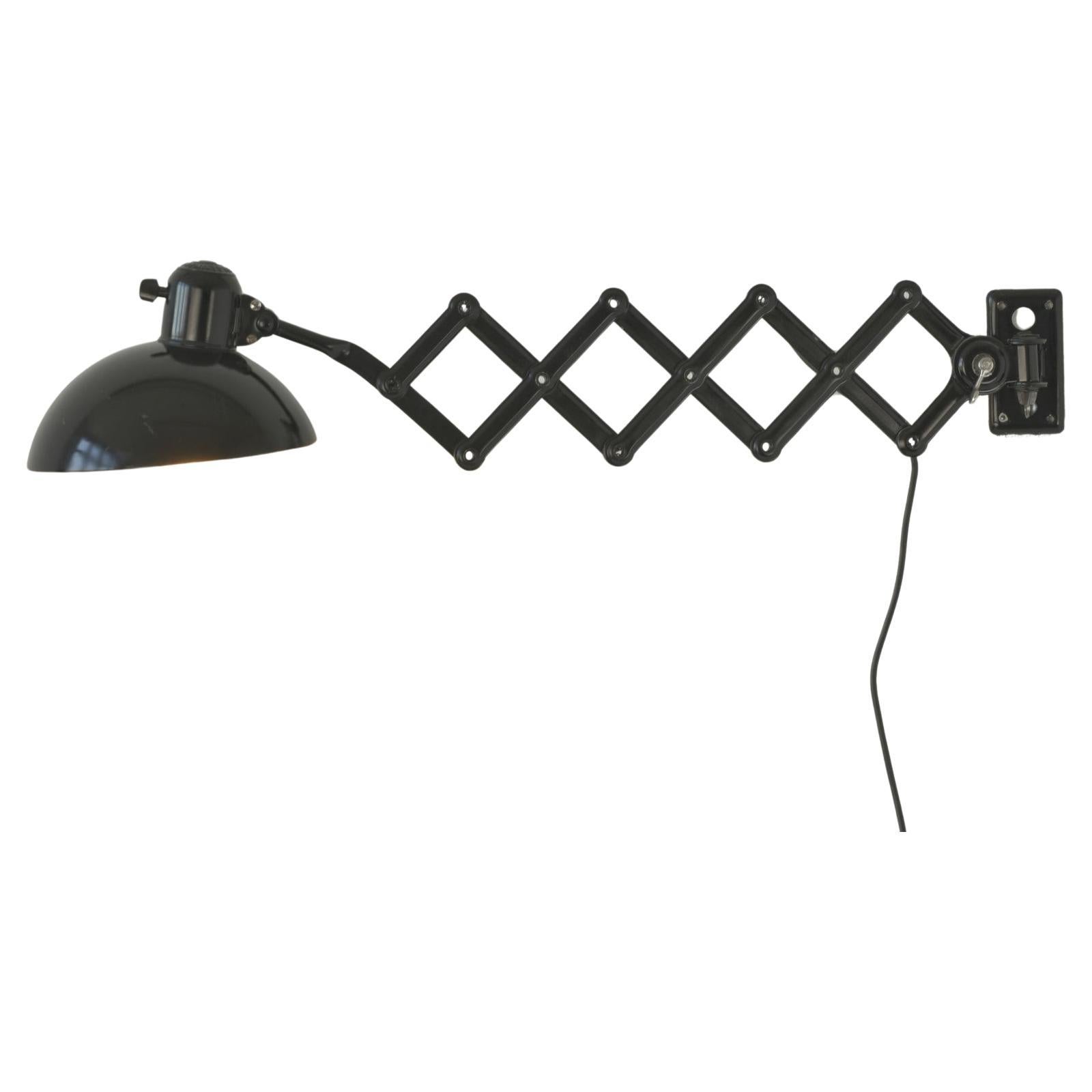 Wall Light Model 6718 by Christian Dell for Kaiser & Co, Germany - 1935 For Sale