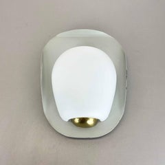 Lampada da parete modello "Shell" di Wilhelm Wagenfeld, Peill & Putzler, Germania, 1950