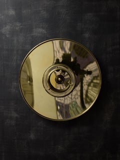 Wall Light or FlushMount Brass Light By Falkenberg