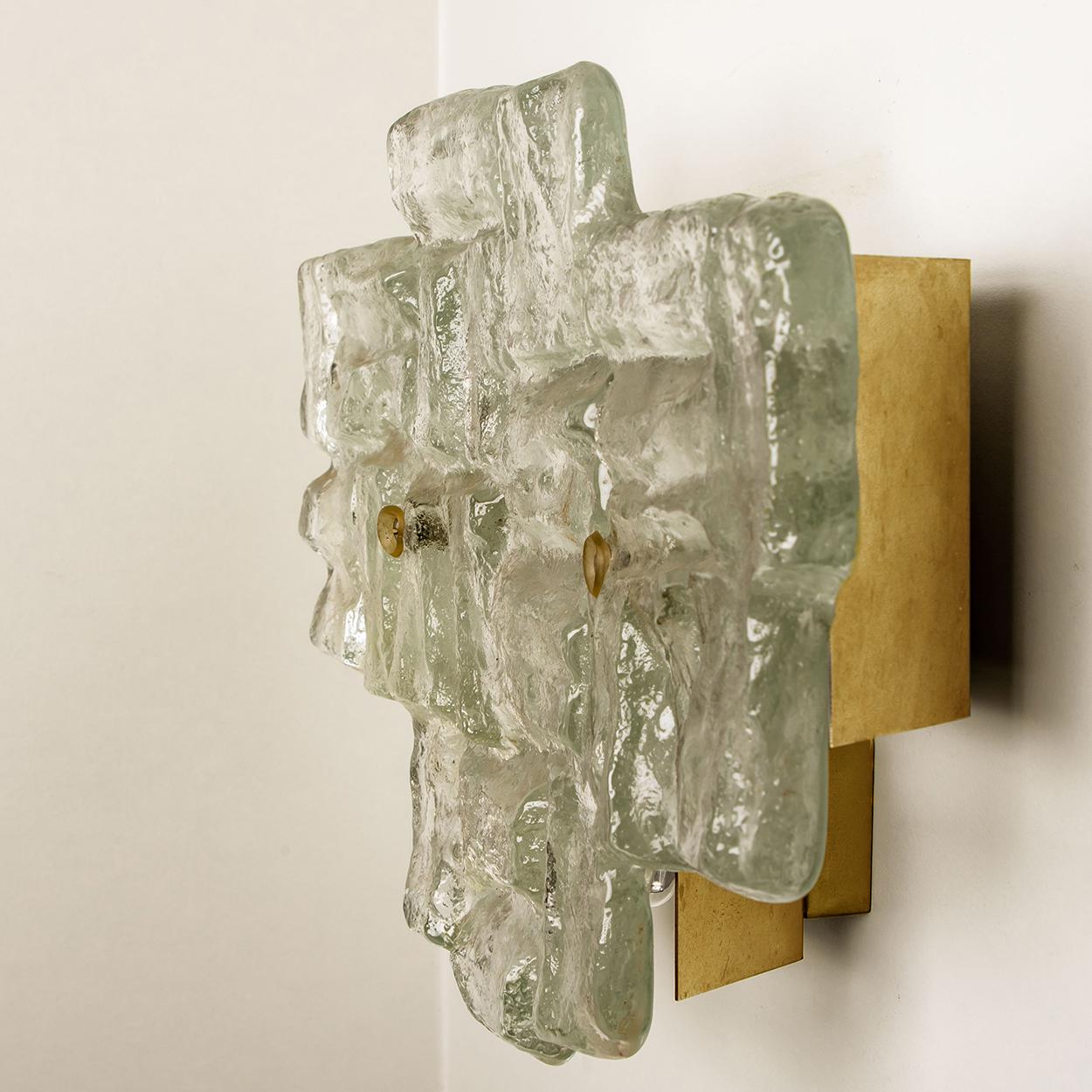 Austrian Wall Light or Sconce, Manufactured by J.T. Kalmar Austria in the 1970s