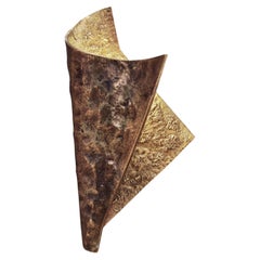 Aplique -PAPIER, Bronce fundido, Galería Cinabre