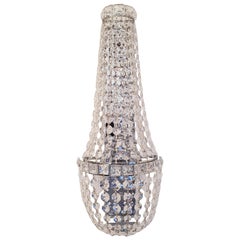 Wall Light Sconces Modern Neutral Chrome Art Deco Crystal Chandelier Neutral