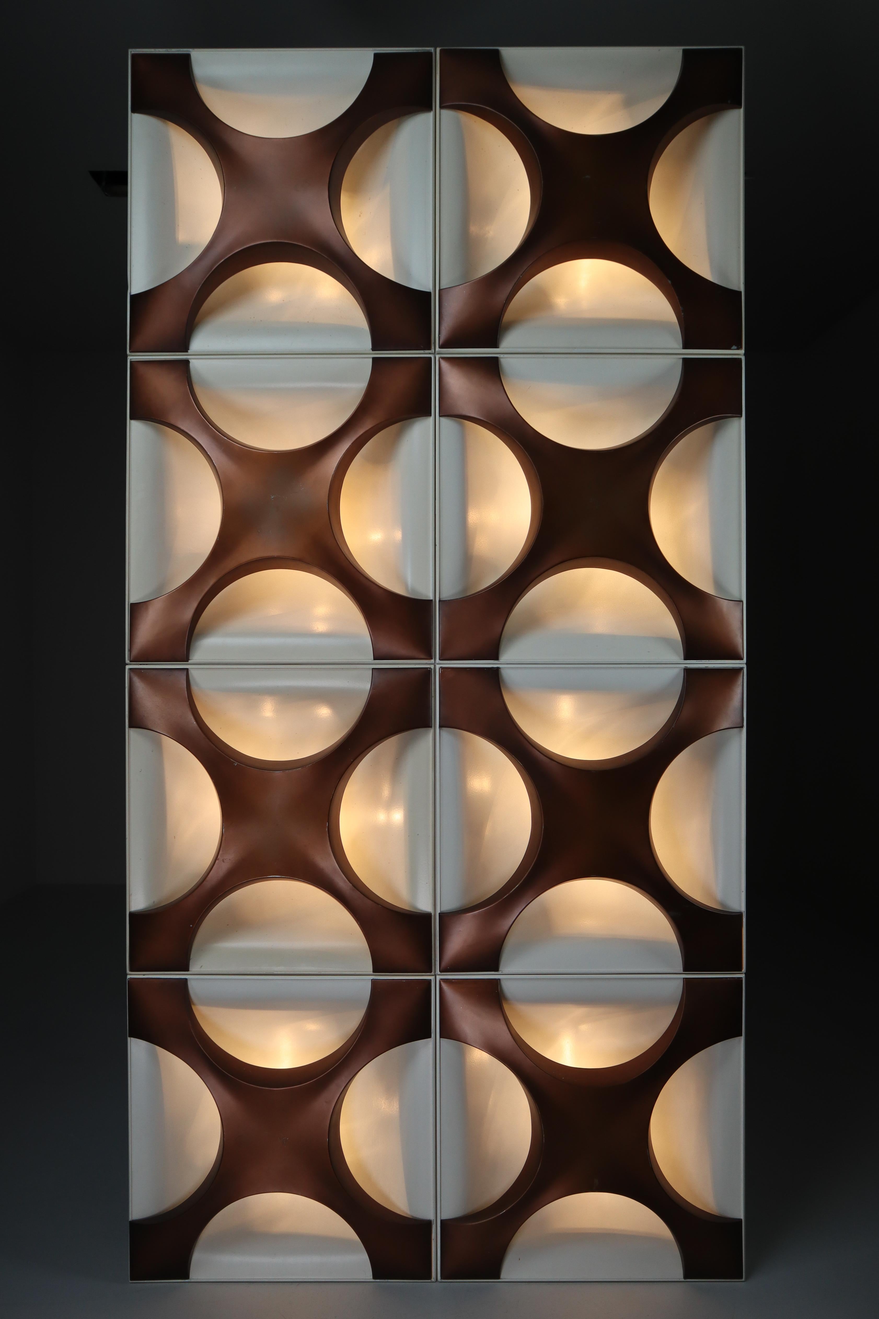 German Wall Light Sculpture by Dieter Witte and Rolf Krüger for Staff Leuchten