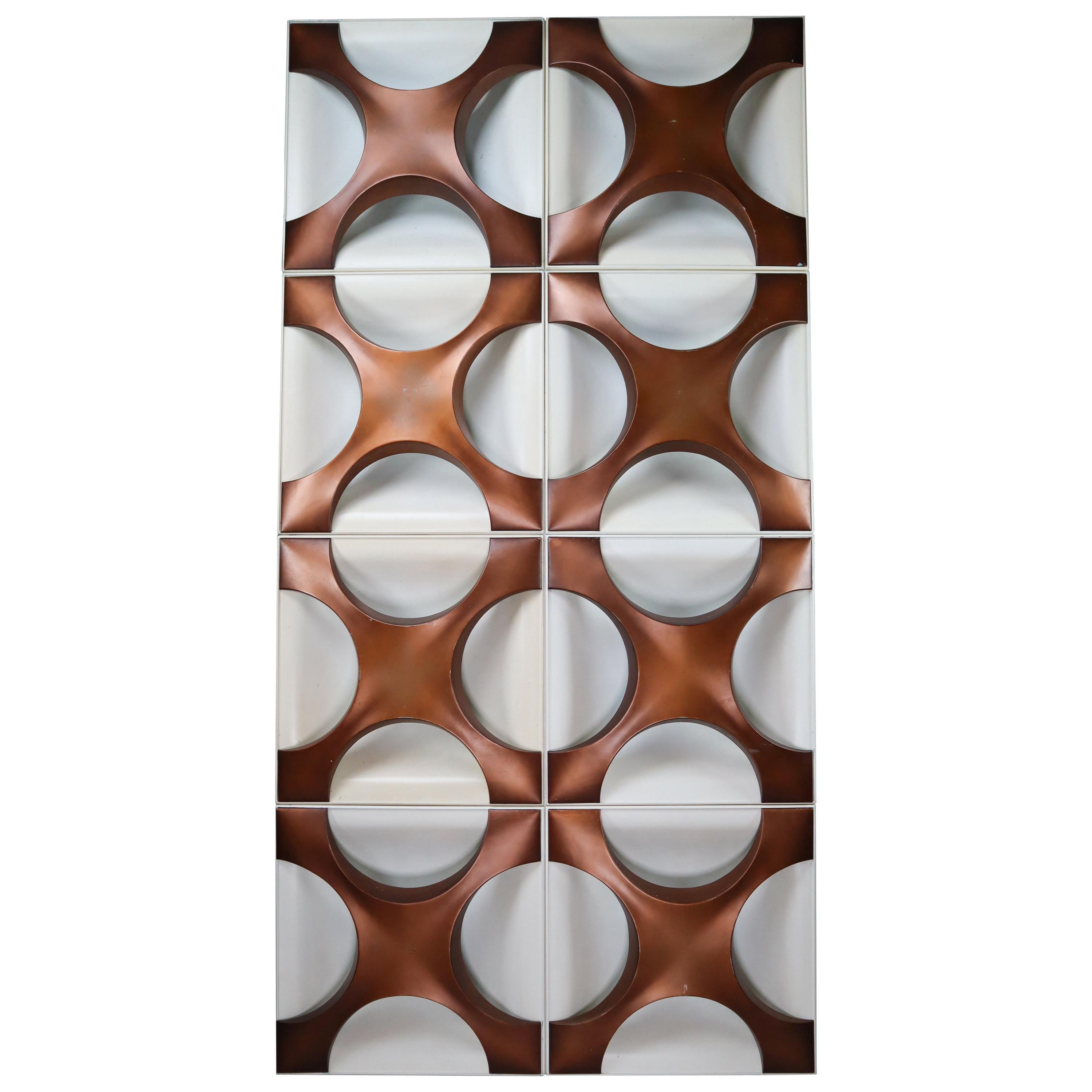 Wall Light Sculpture by Dieter Witte and Rolf Krüger for Staff Leuchten