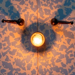 Wall Light with Colorful Disc, Postmodern, Italy, 1980s