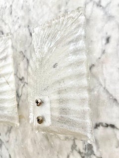 Wall Lighting by Mazzega Glass Murano pair, Italy, 1970