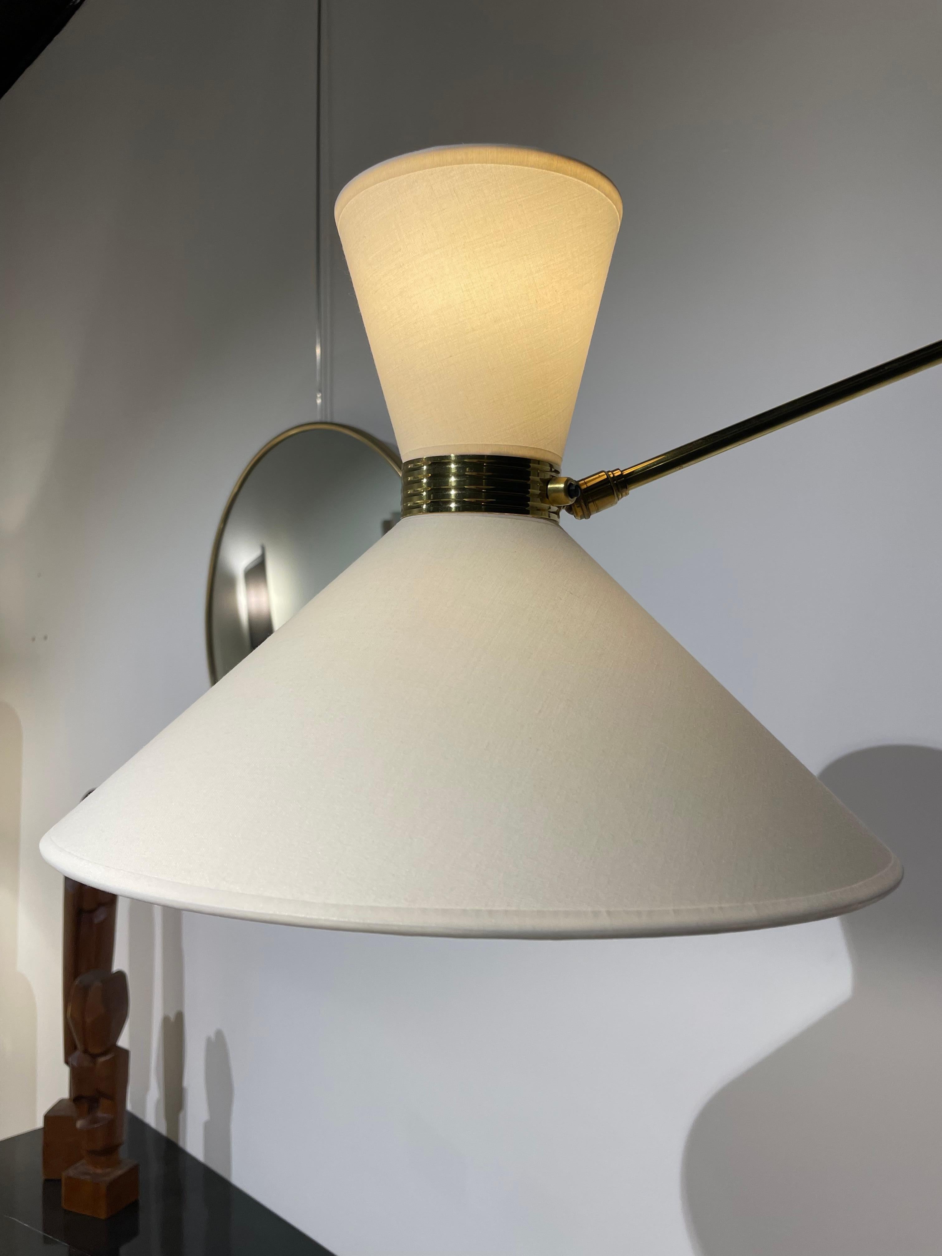 Mid-Century Modern Wall Lights Against Weight by Arlus