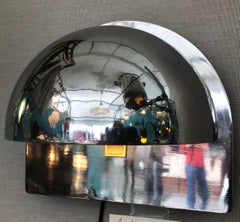 Wall Lights Art Deco Modernist Style by Louis Poulsen in Aluminum and Plexiglass