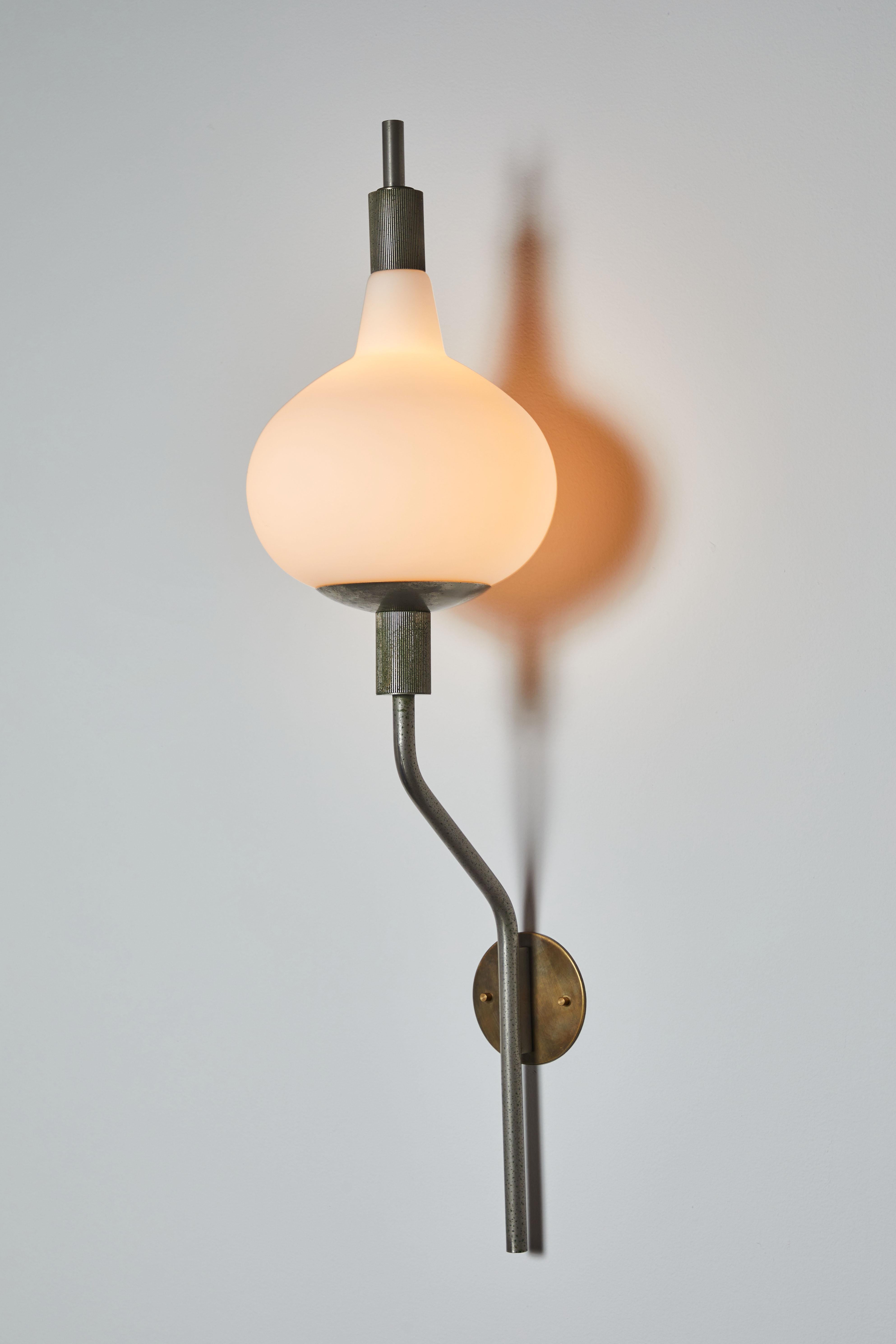 Mid-Century Modern Wall Lights by Candle For Sale