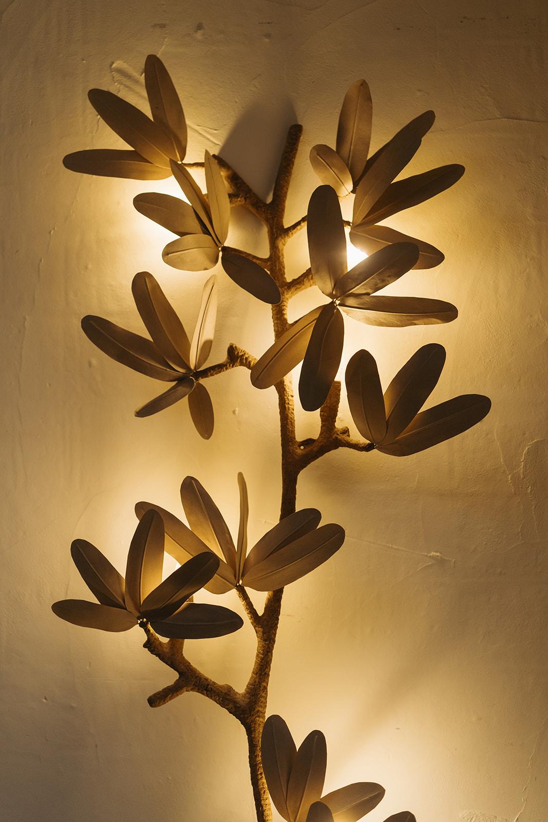 wall lights by French artist José Esteves ... In New Condition In Brecht, BE
