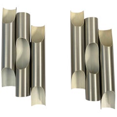 Wall Lights by Maija Liisa Komulainen "Fuga" RAAK, 1960s