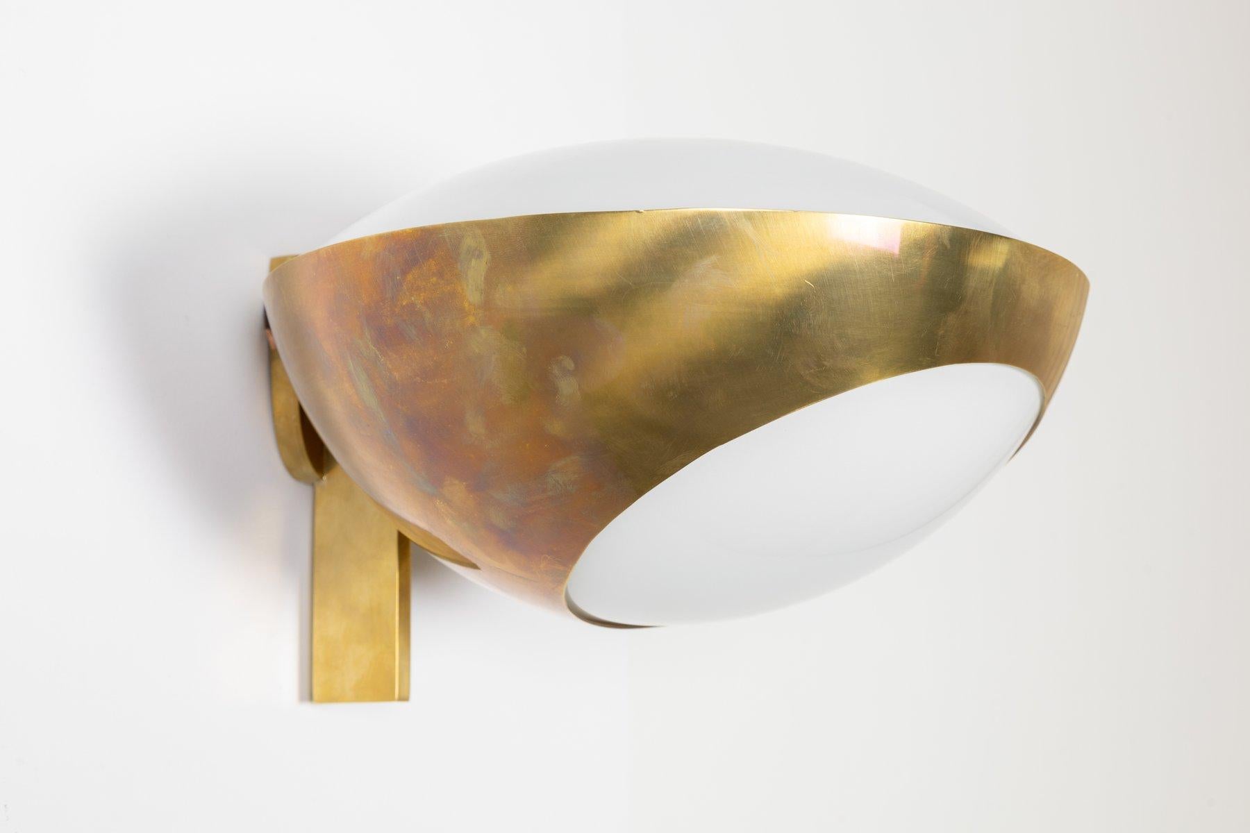 Wall Lights by Max Ingrand for Fontana Arte, 1970s, Set of 2 in vendita 3