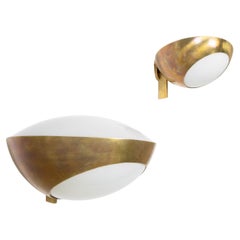 Wall Lights by Max Ingrand for Fontana Arte, 1970s, Set of 2
