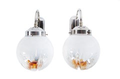 Wall lights by Mazzega