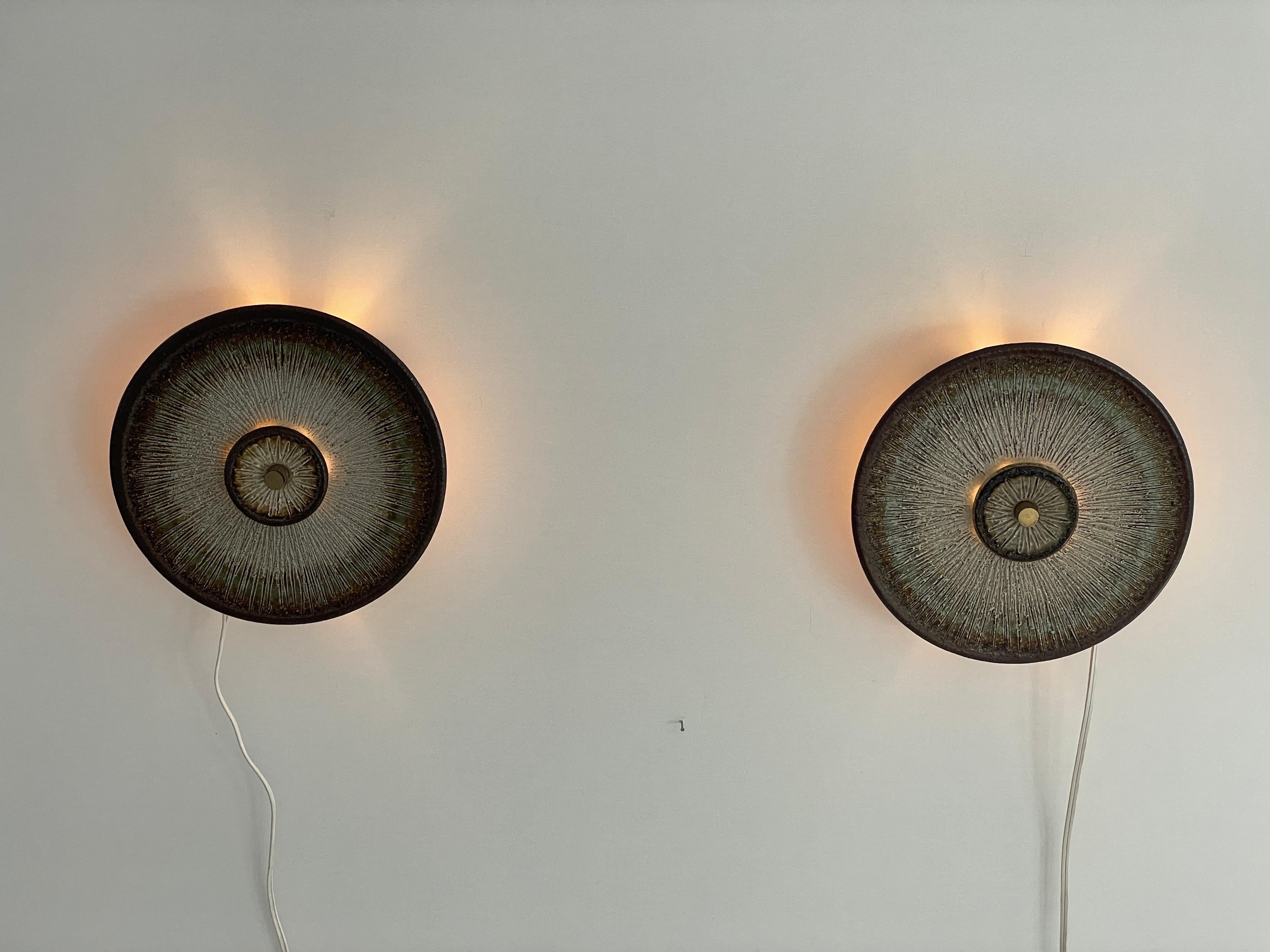Wall Lights von Noomi Backhausen & Paul Brandborg für Søholm, 1960er Jahre, Dänemark 3