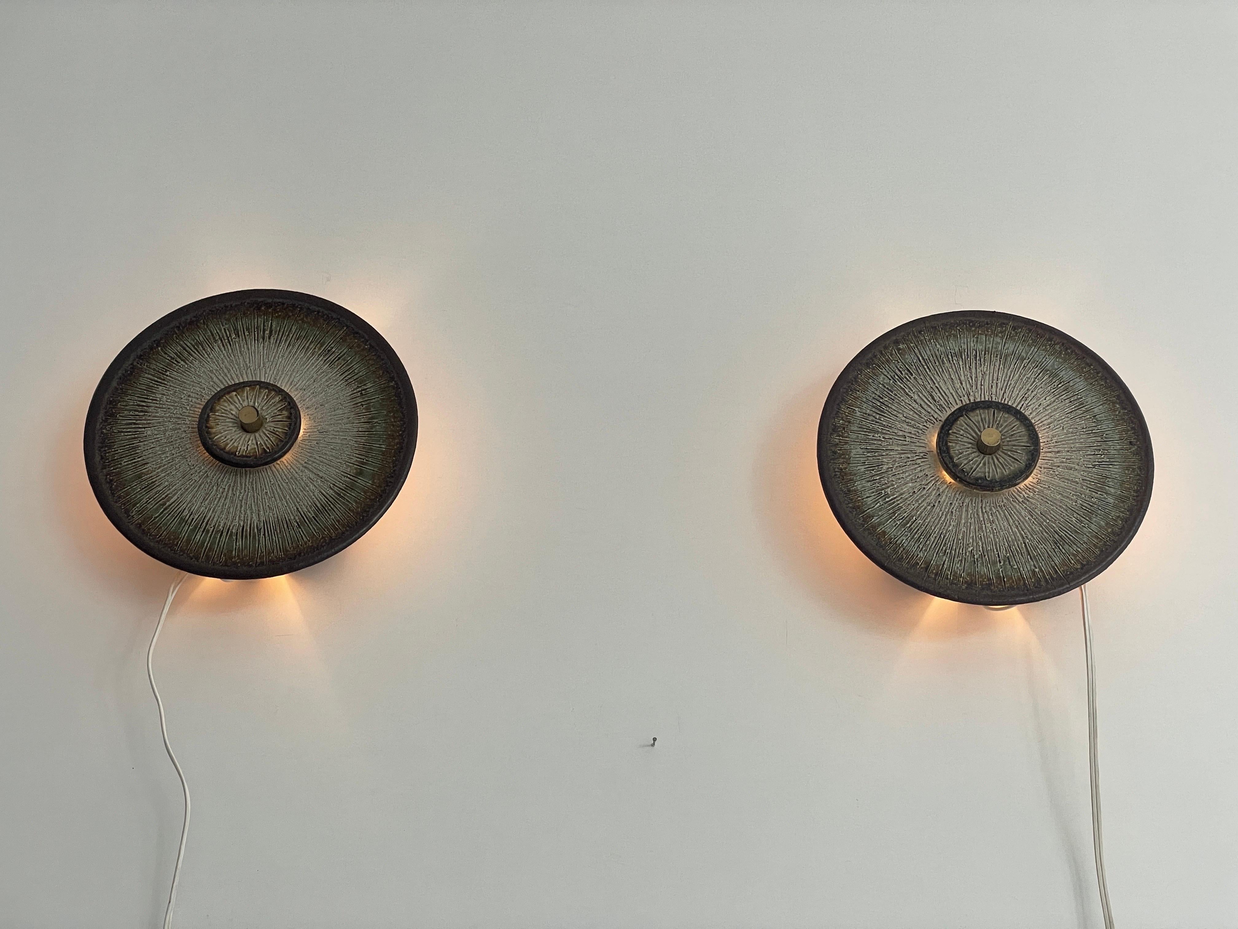 Wall Lights von Noomi Backhausen & Paul Brandborg für Søholm, 1960er Jahre, Dänemark 4