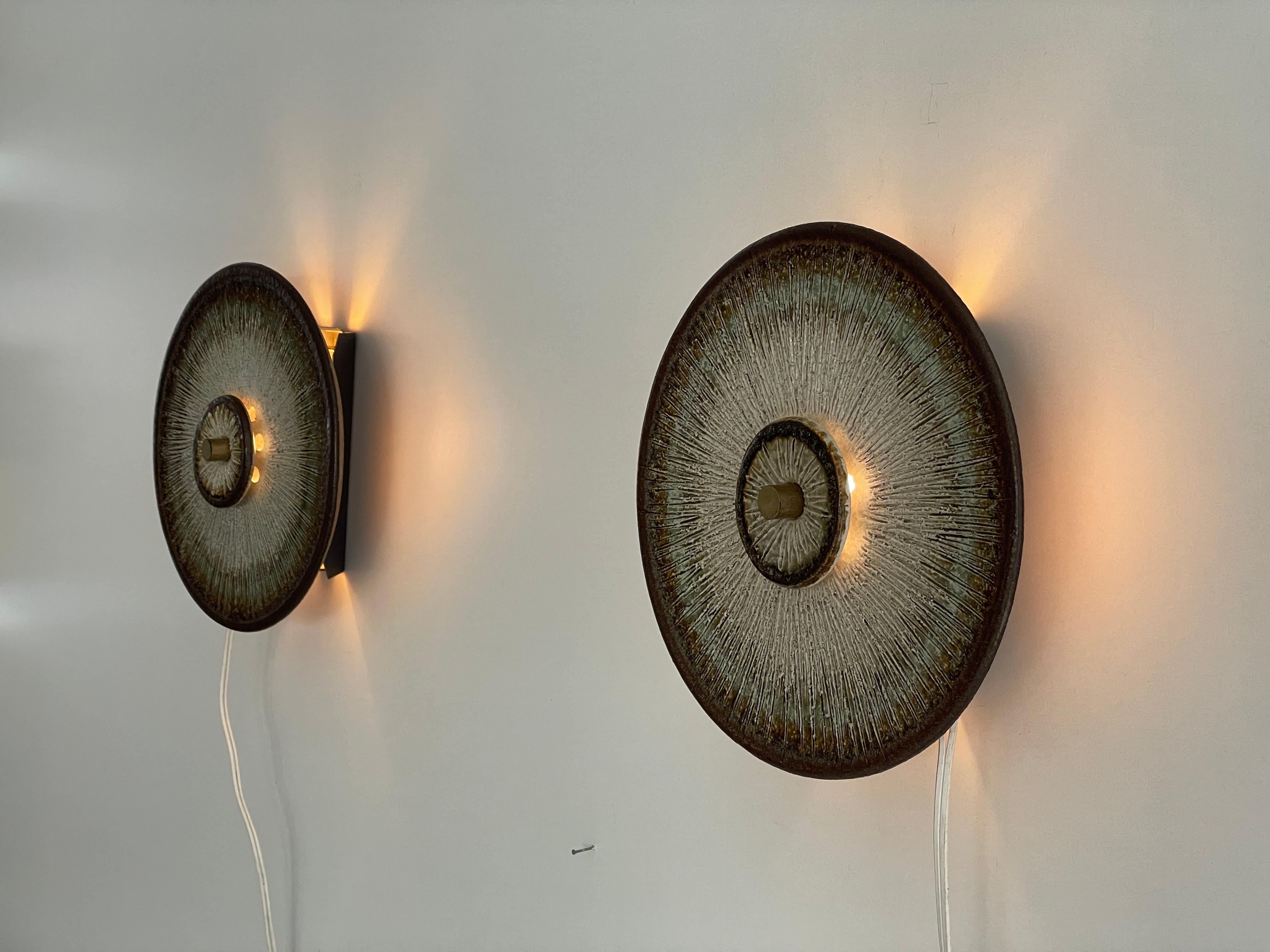 Wall Lights von Noomi Backhausen & Paul Brandborg für Søholm, 1960er Jahre, Dänemark 5