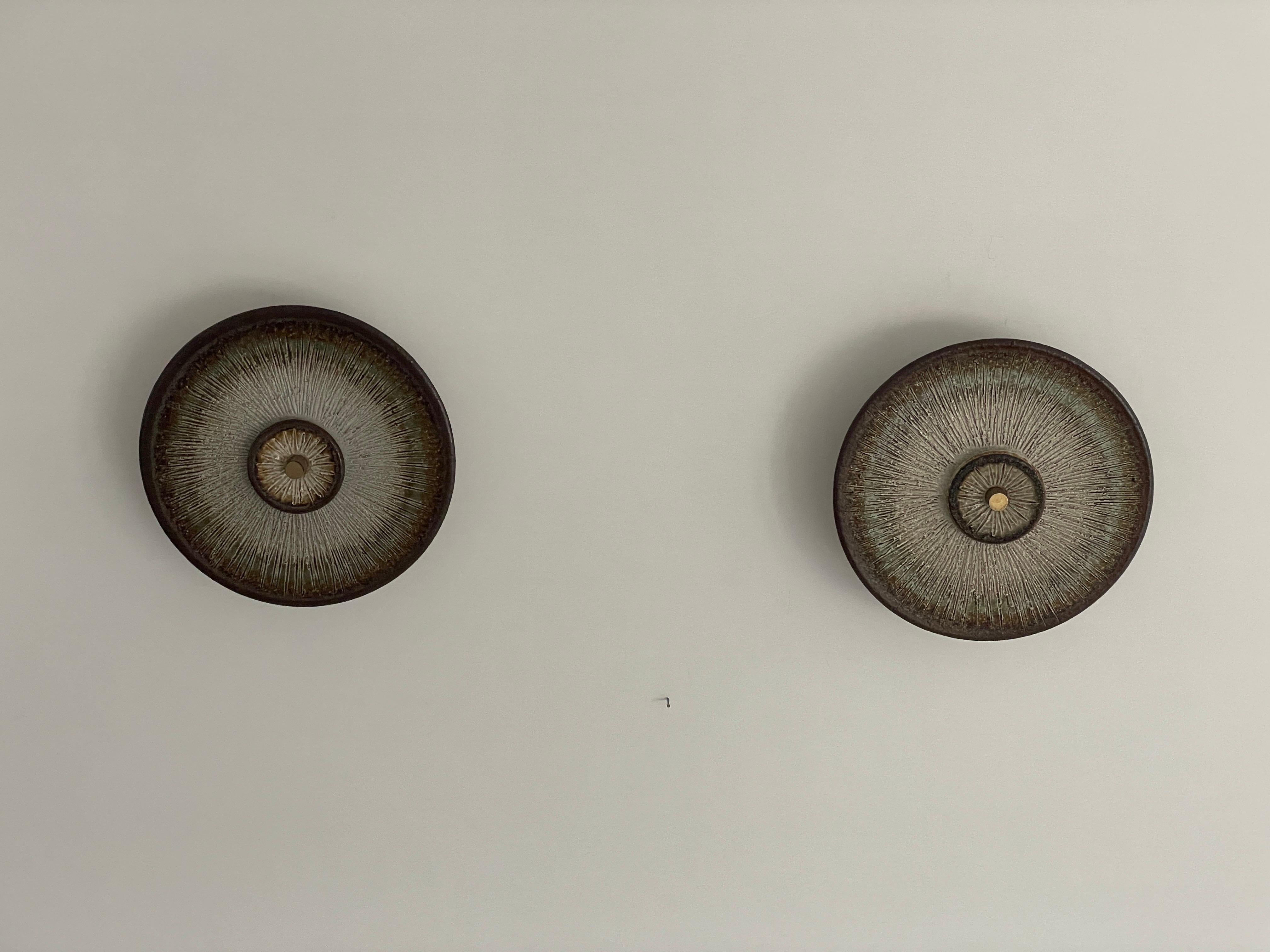 Wall Lights von Noomi Backhausen & Paul Brandborg für Søholm, 1960er Jahre, Dänemark (Dänisch)