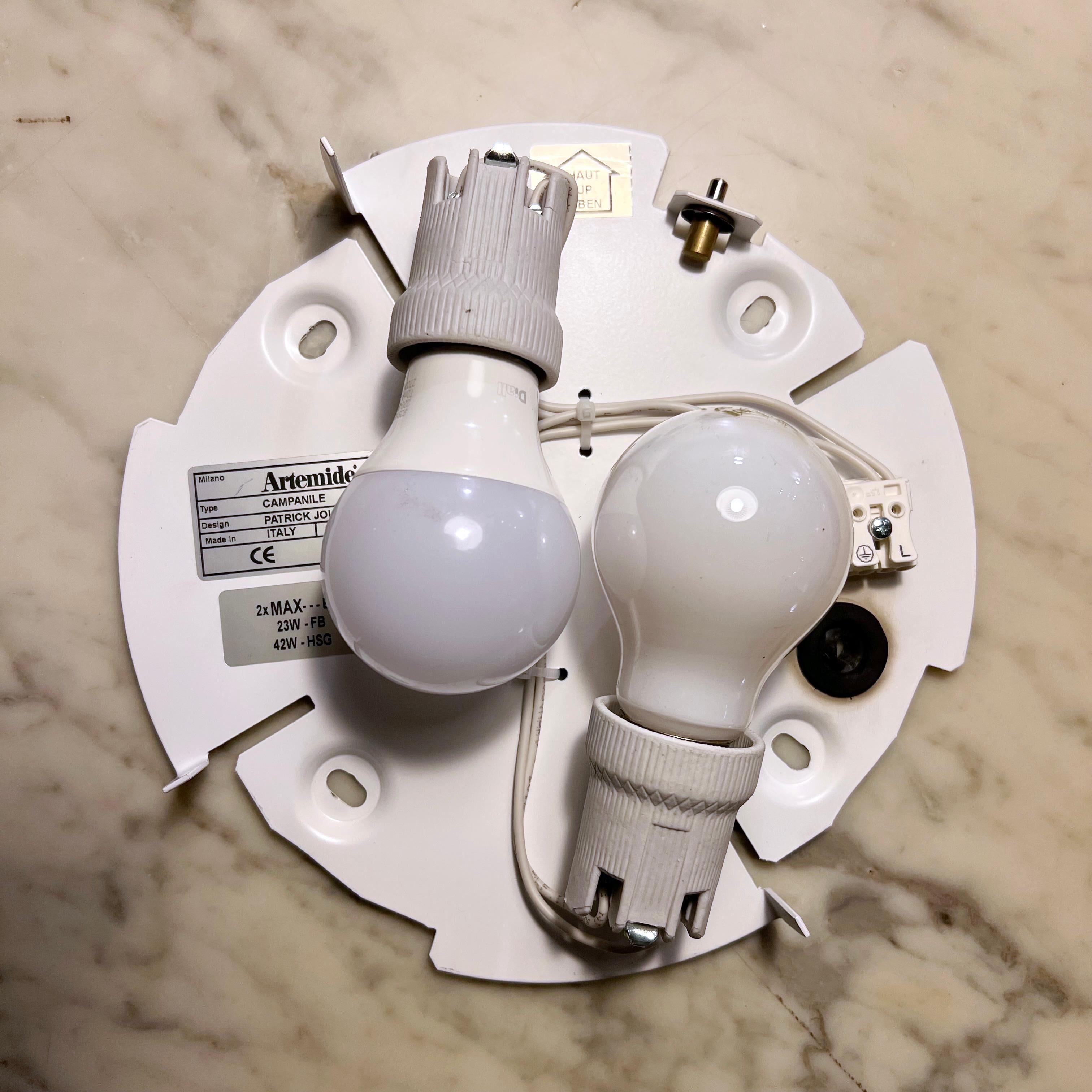 Lampade da parete edite da Artemide, progettate dal designer francese Patrick Jouin in vendita 2