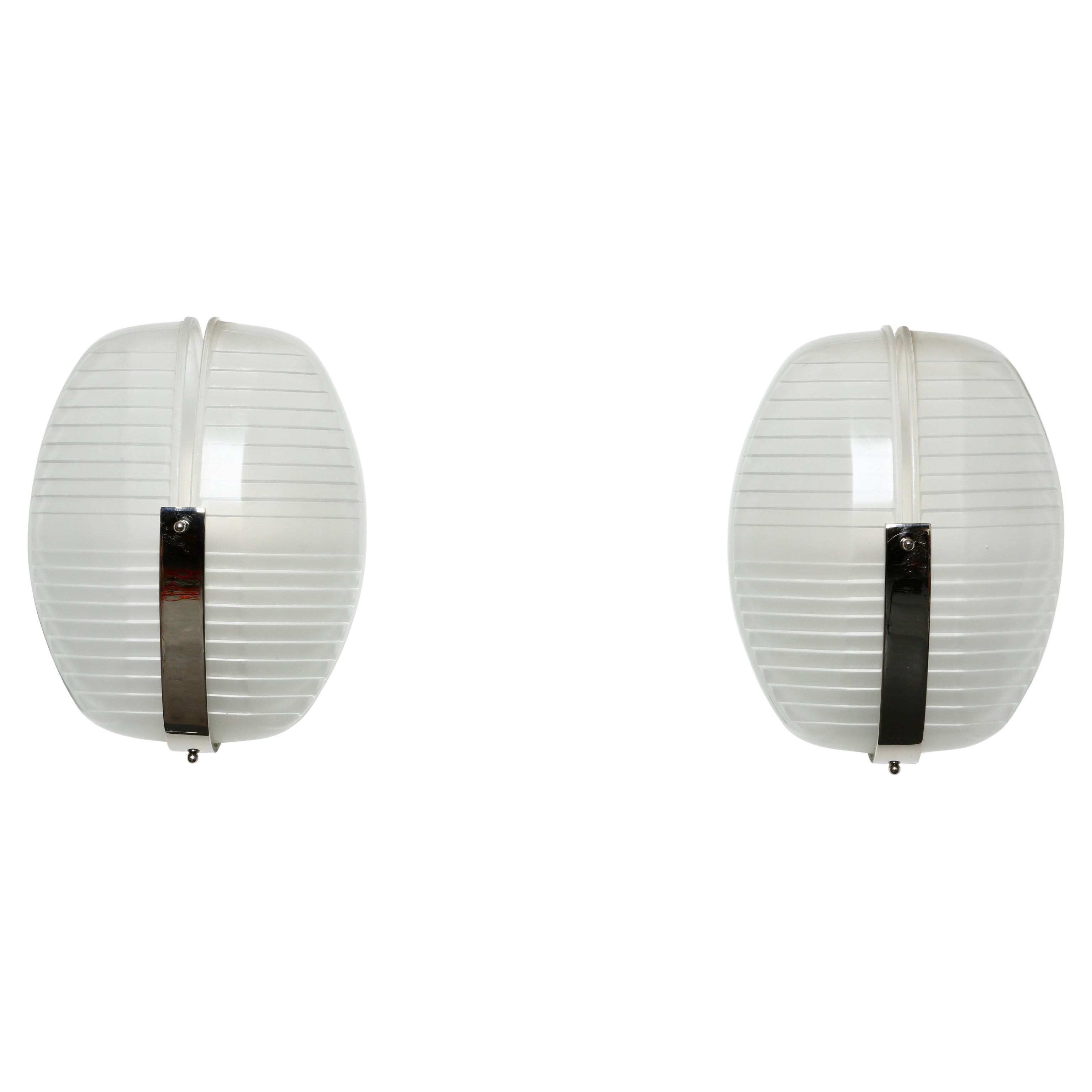 Vico Magistretti "Lambda" sconces, set of 2