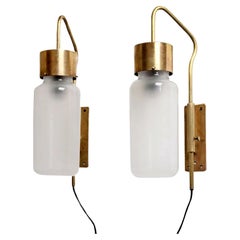 Retro Wall Lights LP10 Bidone Designed by Luigi Caccia Dominioni