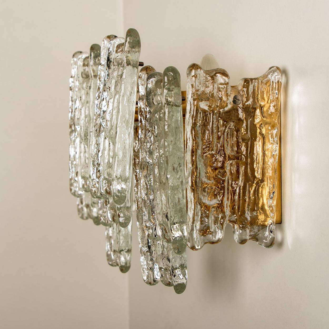 Wall Lights oder Sconce, hergestellt von J.T. Kalmar Österreich in den 1970er Jahren im Angebot 5