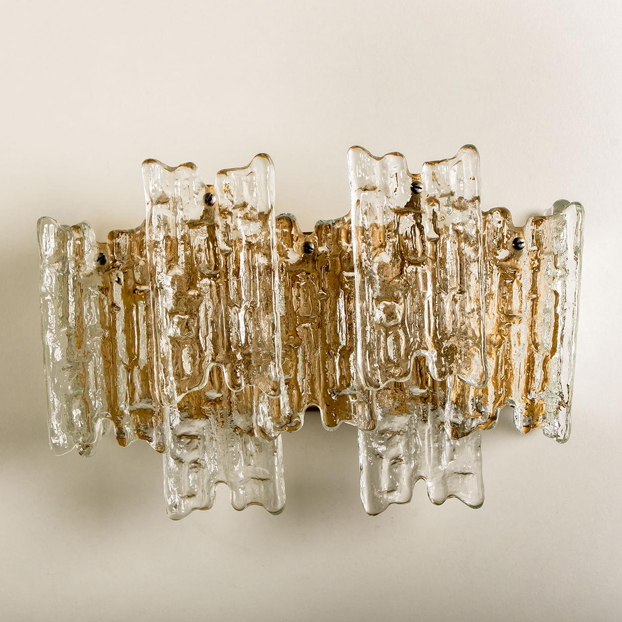 Wall Lights or Sconce, Manufactured by J.T. Kalmar Austria in the 1970s For Sale 7