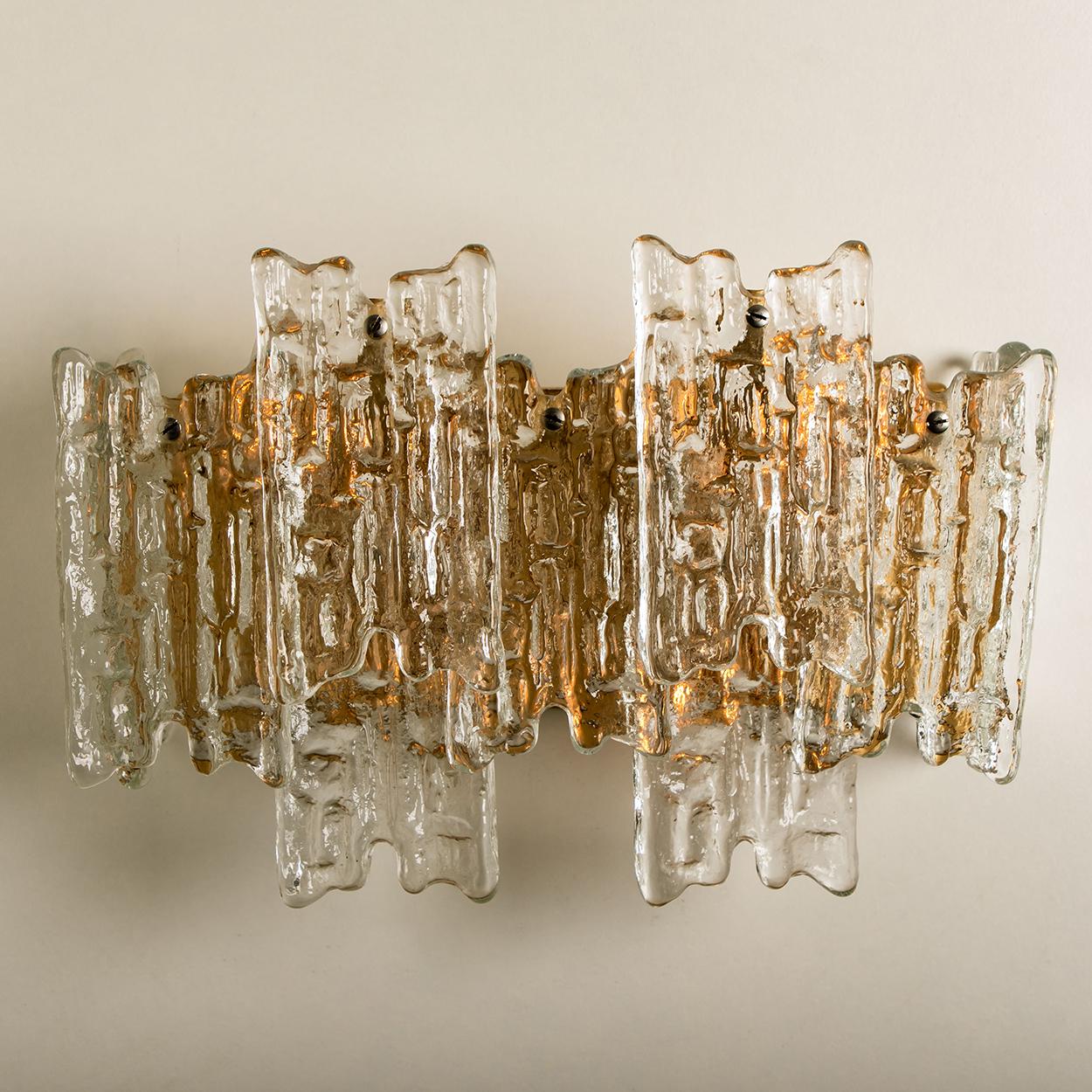 Wall Lights or Sconce, Manufactured by J.T. Kalmar Austria in the 1970s For Sale 8