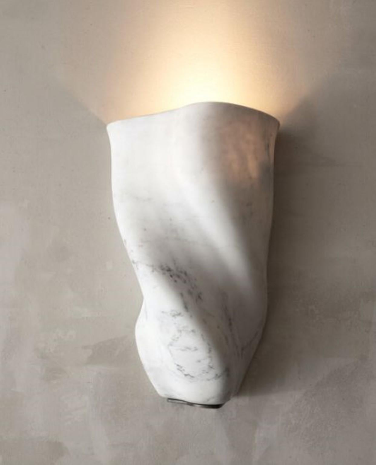 Modern Wall Marble Sconces by Jonathan Hansen For Sale