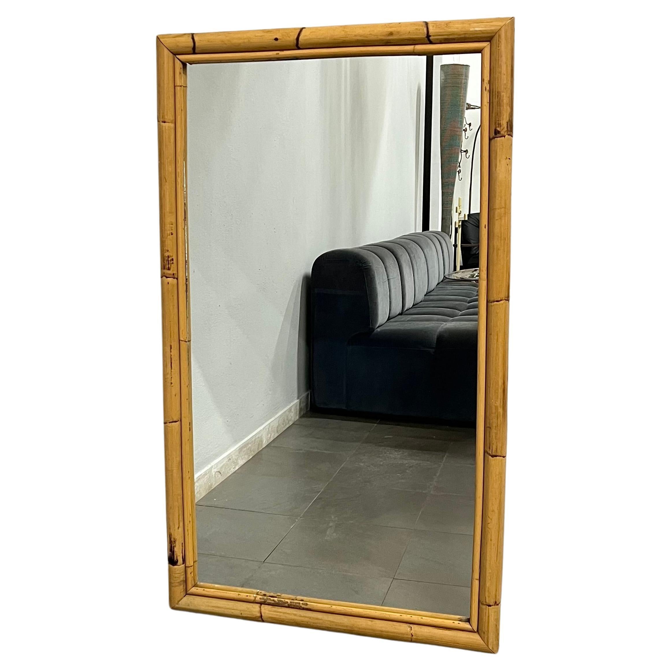 Rectangular wall mirror made with bamboo frame. Italy of the 70s.


Note: We try to offer our customers an excellent service even in shipments all over the world, collaborating with one of the best shipping partners, DHL, with very fast deliveries