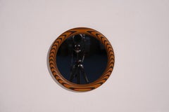 Miroir mural d'Angelo Mangiarotti pour Alpi 1980, contreplaqué #2