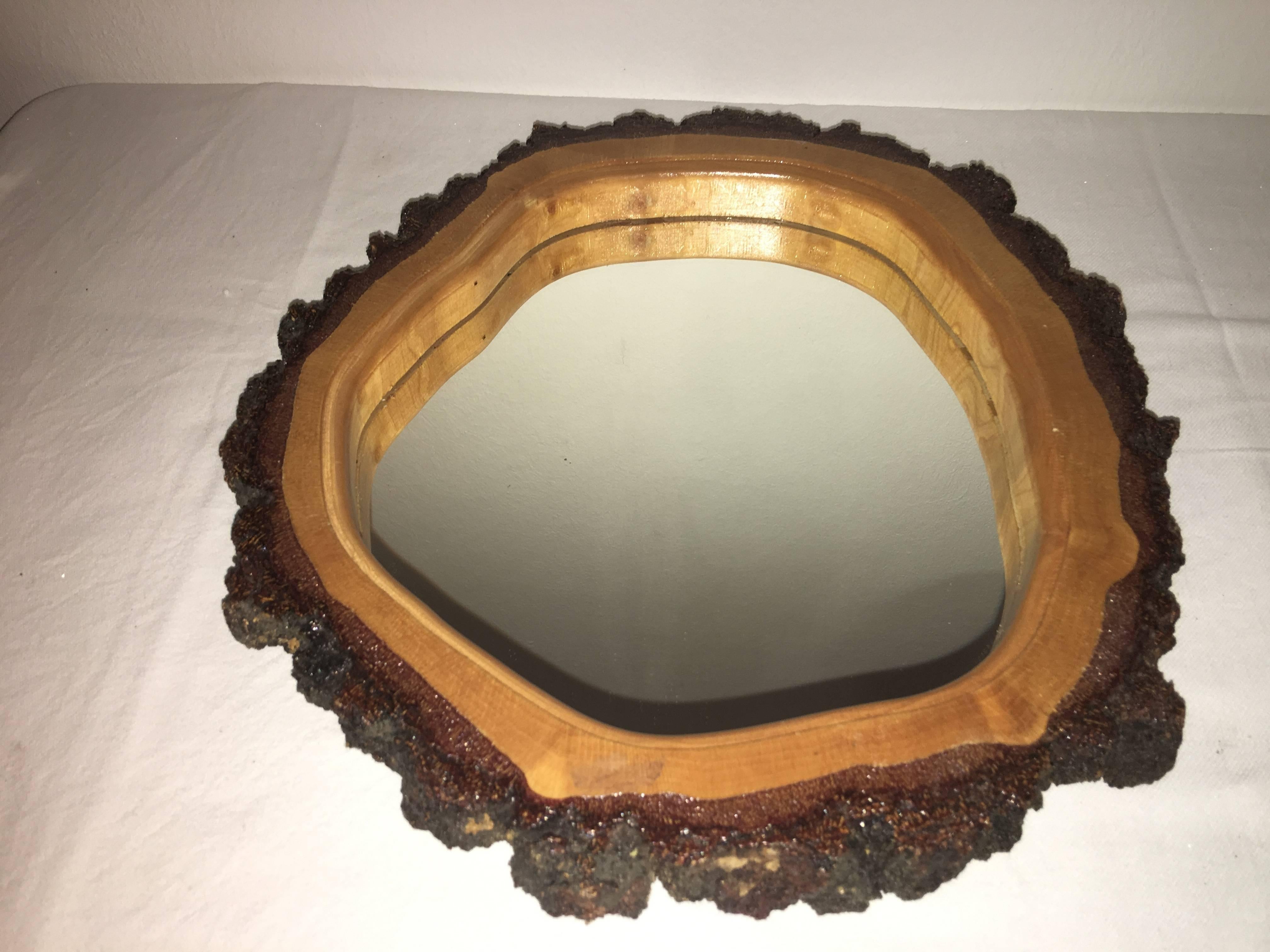 Mid-Century Modern Wall Mirror from Austria 1950's For Sale