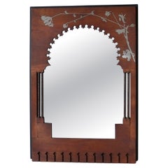 Wall Mirror By Carlo Bugatti (1856-1940), Circa 1900