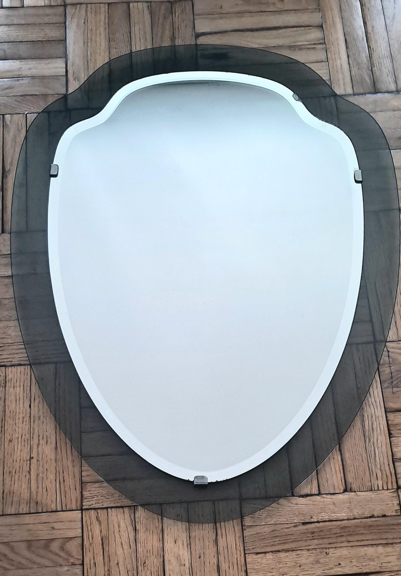 Wall Mirror by Cristal Arte In Good Condition For Sale In Los Angeles, CA