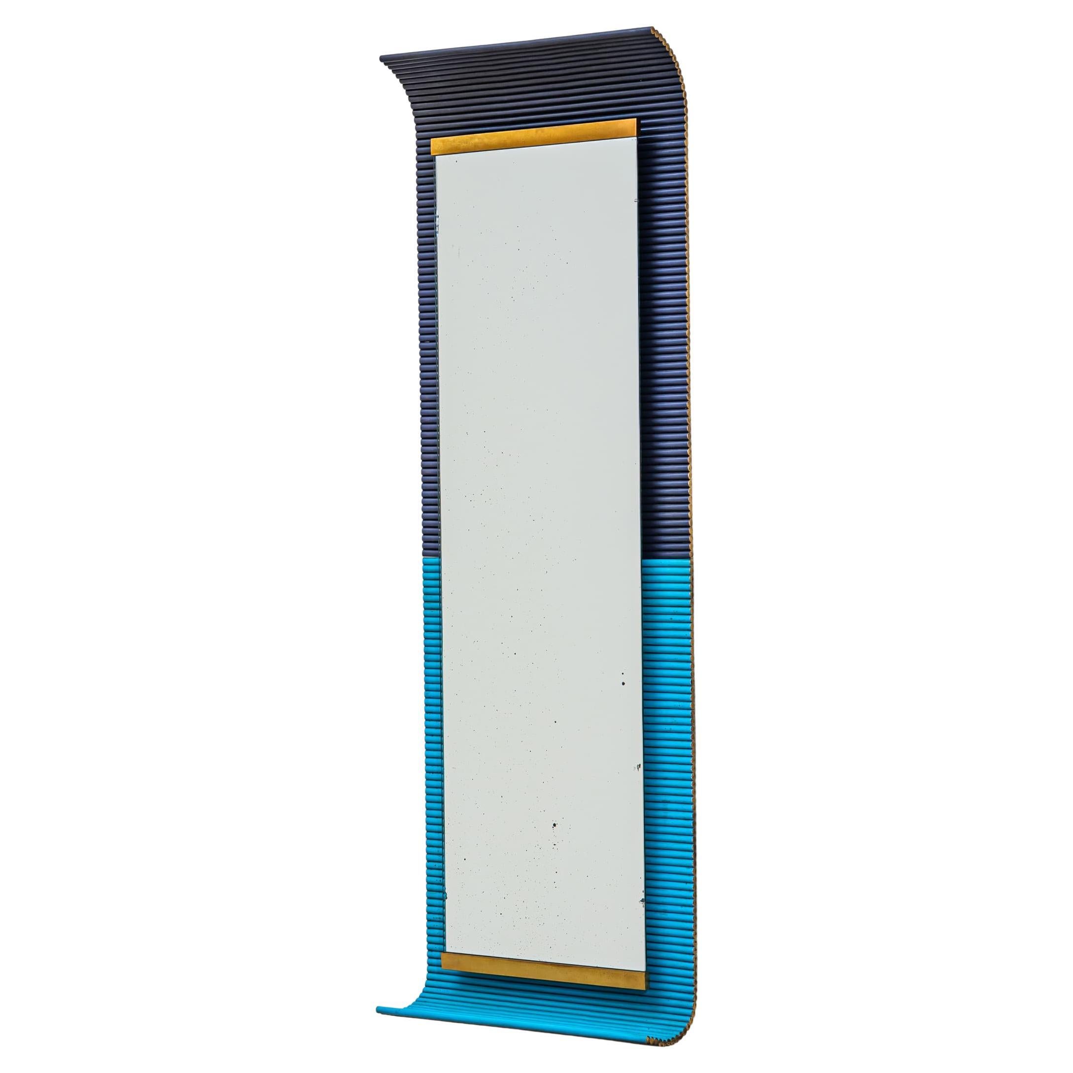 Miroir mural par Ettore Sottsass, Italie